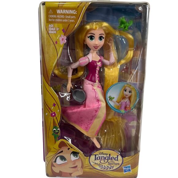 Hasbro Disney Princess Tangled The Series Rapunzel Doll & Pascal Figure - Picture 1 of 7